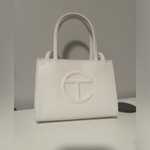 Telfar Shopping Bag (Small) in White